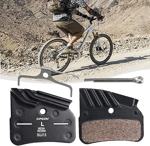 1 paio di pastiglie per freni a disco nere, pastiglie per freni a disco per bicicletta N03A, pastiglie per freni a disco per mountain bike per SHIMANO M9120, M8120, M7120 Accessori per ciclismo - Ysert