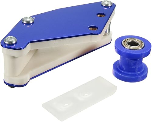 Kit Guida rulli Guida Catena Pit Bike 10mm Nylon per Motocross 110cc 125cc 140cc 150cc 200cc Dirt Bike - Blu - Ysert