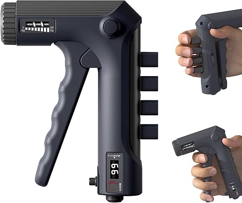 Avambracci Attrezzi, Hand Grip Regolabile, Gripper per Allena Avambracci e Riabilitazione Mano, Allenamento Avambraccio con Contatore Meccanico, Molle per Mani con Due Modalità di Allenamento, 1 Pezzo - Ysert