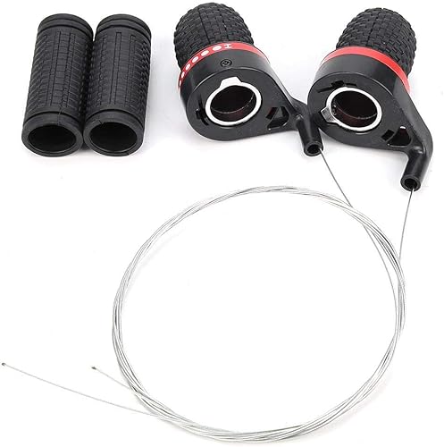 Cambio della Velocità della Bici,Leva del Deragliatore della Bicicletta Leva del Freno della Bici Cambio della Torsione del Ciclismo Cambio del Cambio per Mountain Bike - Ysert