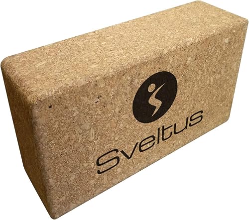 Sveltus Yoga Brick in Sughero Mattone Unisex Adulto - Ysert