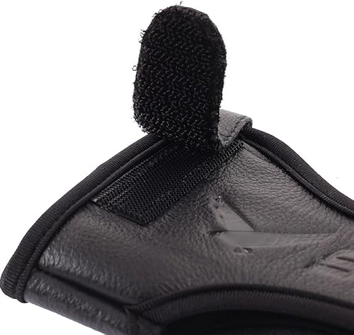 Guanti a tre dita in pelle Caccia Arco E Freccia Tiro con l'arco Finger Protect Tiro con l'arco Guanto Finger Tab Accessori - Ysert