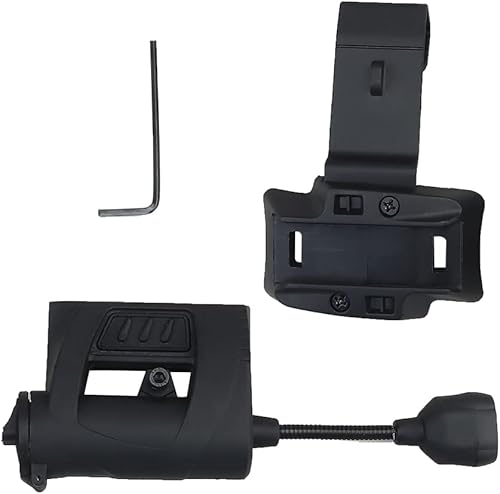 Luce Tattica per elmetto con Accessori per elmetti Militari, LED Pieghevoli IR Verde Rosso Bianco per la Caccia all'aperto Night-Evolution - Ysert