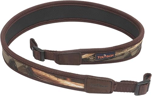 tracolla per fucile in neoprene, impermeabile, adatta per andare a caccia e per attività all’aperto, mimetica - Ysert