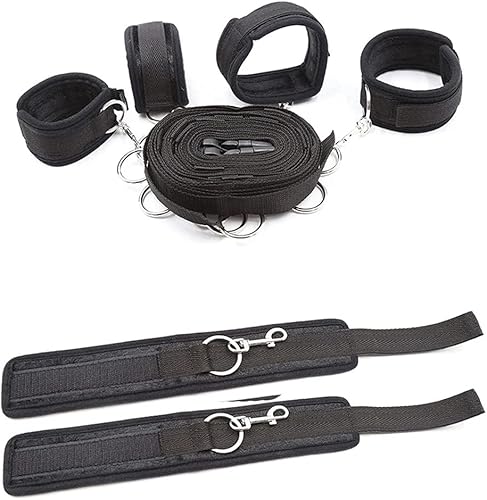 con Kit di Allenamento Yoga Regolabile, Si Adatta a materassi di Qualsiasi Dimensione (Nero) - Ysert