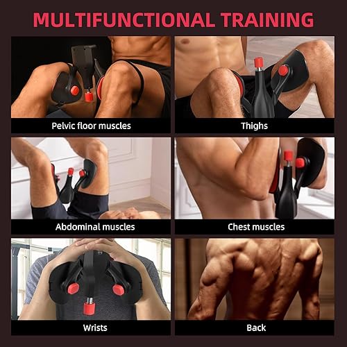 Thigh Master - Attrezzo per esercizi di resistenza regolabile, per gambe e cosce, con contatore, attrezzo per esercizi per il pavimento pelvico, allenamento per il pavimento pelvico, per - Ysert