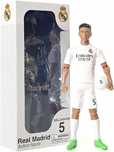 Football Stars - Statuette sportive da collezione, Jude Bellingham, Real Madrid, 20 cm - Ysert