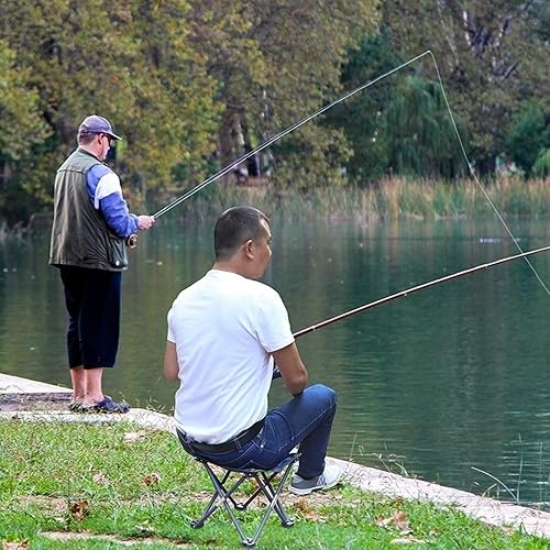 Sgabello Campeggio, Xndryan Portatile Sgabello Pieghevole Leggero Piccola Sedia Da Pesca Sgabelli Da Campeggio per Campeggio, Picnic, Pesca, Viaggi e Trekking - Ysert