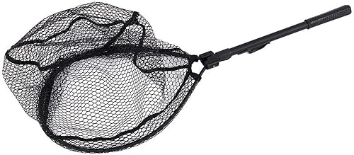 Guadino da pesca telescopico, Pesca Guadino Rete da pesca Lega di alluminio portatile Veloce Pieghevole Pesca a mano Dip Rete sostituzione per pescare Bass Carpa - Ysert