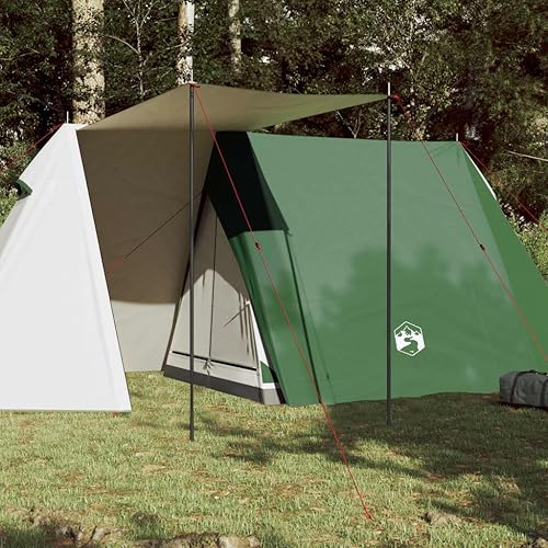 Tenda da campeggio per 3 persone, 465 x 220 x 170 cm, moderna, impermeabile, a pioggia, telaio A, per campeggio ed escursionismo - Ysert