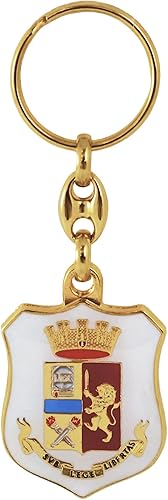 Portachiavi metallo con logo araldico smaltato PRODOTTO UFFICIALE - Ysert
