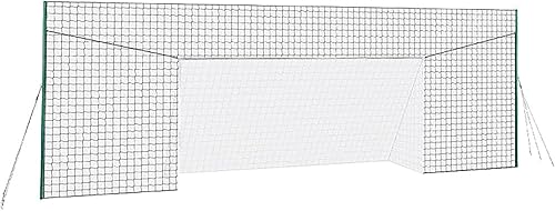 Porta da calcio con rete e rebounder - Attrezzatura da allenamento per giardino, tutto-in-uno - Ysert