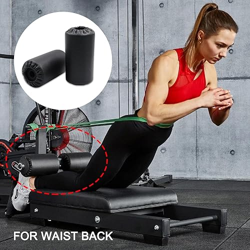 Set di Rulli per Piedini in Schiuma da Una Coppia, Cuscinetti di Ricambio in Schiuma per L'accessorio Curl per L'estensione delle Gambe della Panca Pesi - Ysert