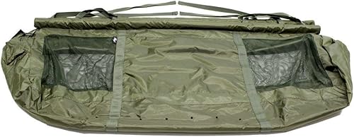 Karpfen Wiegeschlinge XXL, Sdraio per Carpa. da Uomo, Verde Oliva, L - Ysert