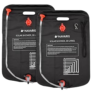 douche solaire 20l camping randonnee festival mer douchette