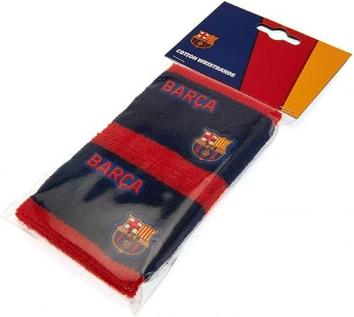 BARCELONA WRISTBANDS SIDE LOGO BLUE/RED 6507 - Ysert