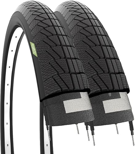 2 COPERTONI 20 X 1.75 (47-406) PNEUMATICI IN GOMMA NERI PER GRAZIELLA CITY BIKE BMX STRADALE BAMBINO - Ysert