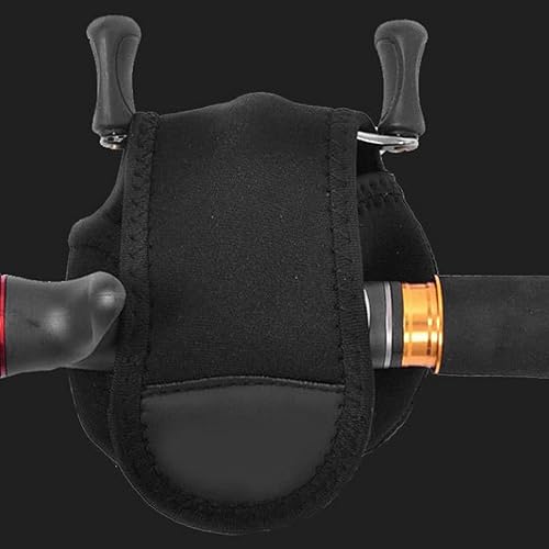 Copri mulinello Baitcasting, 2 pezzi Copri mulinello da pesca Baitcast impermeabile per la pesca all'aperto - Ysert