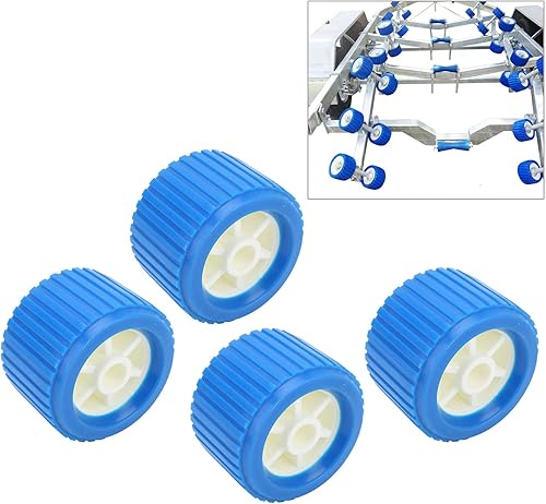 Rullo Oscillante a Coste, Rullo Oscillante per Barche DurabIity con Resistenza alle Alte Temperature, Rullo Oscillante a Coste 108x75x19mm per Barche, Marines, Yacht con - Ysert