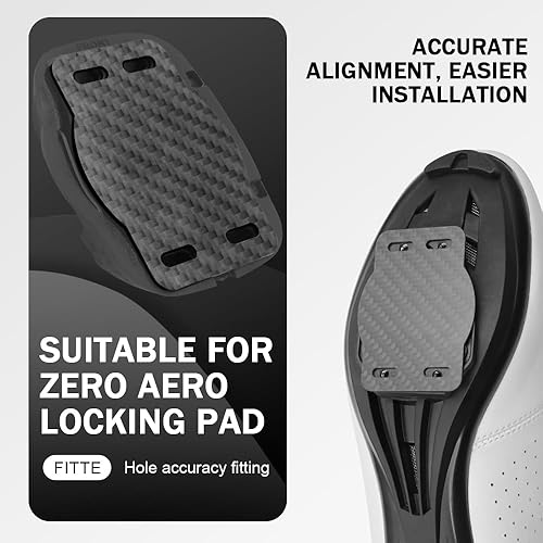 1 distanziatore per tacchetti lunghezza gamba per pedali WAHOO SPEEDPLAY ZERO Altezza: 0,5 – 2 MM Piedini di regolazione per gambe lunghe e corte FITTING Shim - Ysert