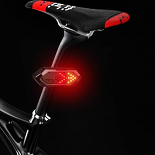 Luce per bici a LED - Faro per bicicletta ricaricabile tramite USB, Faro per bici impermeabile | Luce posteriore per bicicletta impermeabile con telecomando wireless, luci anteriori e posteriori per c - Ysert