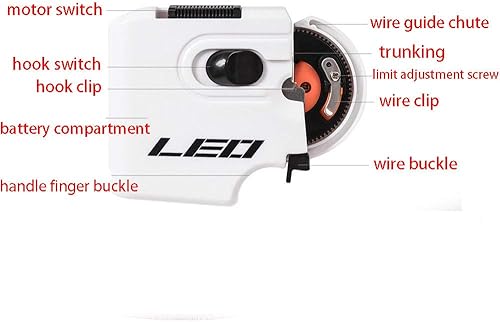 Dispositivo Elettrico Automatico Gancio di Pesca Strumento Tiro Macchina Legatura Dispositivo Tie Nodo Lure Gancio Da Pesca Linea Tyer Tie Machine Accessori Da Pesca Strumento - Ysert