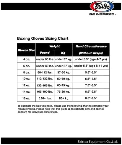 Guanti da boxe Fairtex Muay Thai BGV9 - guanti mma da allenamento e sparring in stile messicano per battitore pesante per Kick Boxing MMA K1 - Ysert