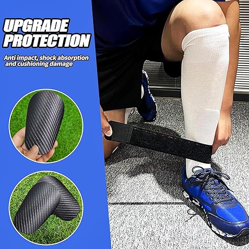 Mini Parastinchi da Calcio,1 Paio Mini Parastinchi da Calcio Set,Parastinchi in Miniatura Antiscivolo,Extra Piccolo Parastinchi,Calcio Equipaggiamento Protettivo,Piccoli Dispositivi di Parastinchi - Ysert