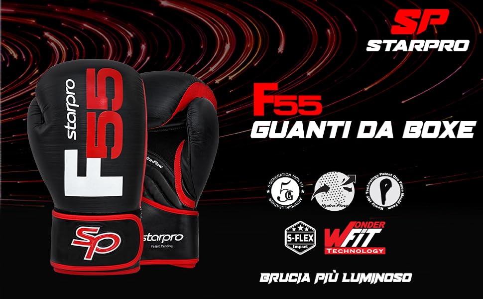 Guantoni Da Boxe In Pelle Muay Thai Kickboxing Guanto Sparring Allenamento Professionale Anello