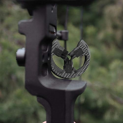 Poggia-Freccia, 2 Tipi di Pennello Mimetico Universale Poggia-Freccia Composto ricurvo Tiro con L'Arco CP812(Carbon Camo) - Ysert