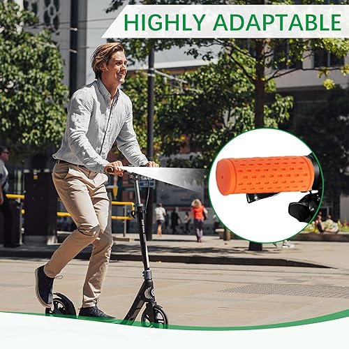 Manopole per Bici Bambino,Impugnature per Biciclette Antiscivolo in Gomma,Diametro 22,2mm,per MTB,BMX,Mountain,Downhill,Foldable,Urban Bicycles,Scooter - Ysert