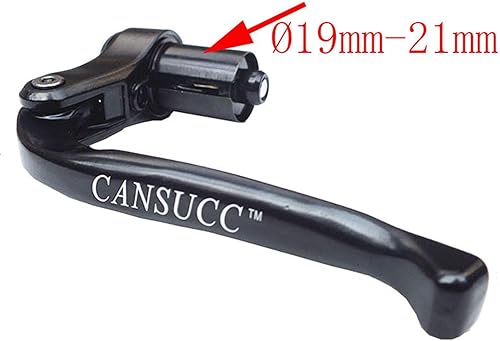 2X Leve del Freno a Bicicletta, Accessorio TT 'estremità a Barra, Barra a Alluminio Nera per Il Triathlon Bici - Ysert