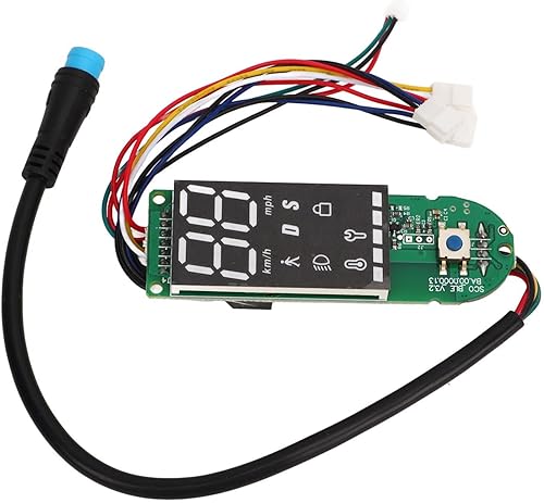 Cruscotto Scooter Elettrico per Xiaomi PRO 2, Circuito Monopattino Elettrico PCB Sostituzione Scheda Circuito Bluetooth Impermeabile 4 Fili Doppio Freno - Ysert