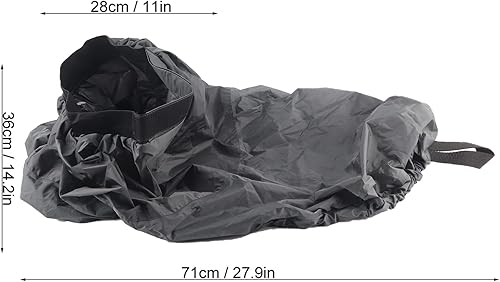 Copertura Universale Regolabile per Paraspruzzi, Paraspruzzi Portatile per Kayak, Impermeabile Professionale in Nylon per Canoa Kayak - Ysert