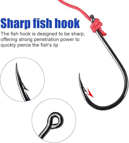 Esche da Pesca, 5 Pezzi Esca Artificiali Traina Luminose con Coda a Gonna a Gancio per Pesca in Acqua Salata Mare - Ysert