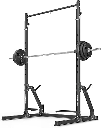 Marbo Sport MS-U116 2.0 - Barra per trazioni fisse con supporto per bilancieri e stazione dip - Ysert