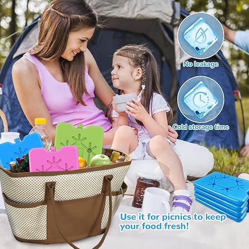 JOKILY Borsa refrigerante, per frigo, per frigo, per frigo, per frigo, extra sottile, capacità di raffreddamento per viaggi, campeggio - Ysert