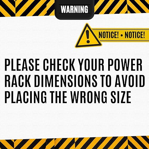 Yes4All Supporto per piastra del peso olimpico Attacco per cremagliera di potenza adatto a piastre del peso olimpico da 2'x2'/3'x2' Immagazzinaggio - Ysert