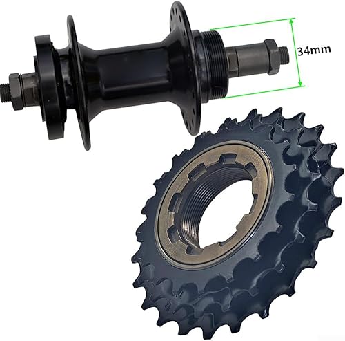 Ruota libera per bici, 3 velocità 118-21-24T cassetta pignone in acciaio per bicicletta ruota libera pignone accessori per biciclette - Ysert