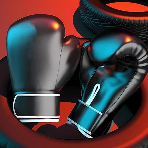 Guanti da boxe per adulti - Guanti da allenamento per boxe, Guanti da boxe Uomo Donna 10 once | Guanti da boxe leggeri a dita intere, guantoni da boxe per la maggior parte delle persone - Ysert