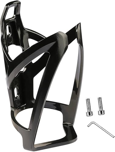 Portaborraccia per Bicicletta,Cup Holder Bike Universale,Portaborraccia MTB Resistente,Porta Borracce con Viti e Chiave Inglese,Portabottiglie per Bici da Strada,Mountain Bike Montagna,13.5*7cm - Ysert