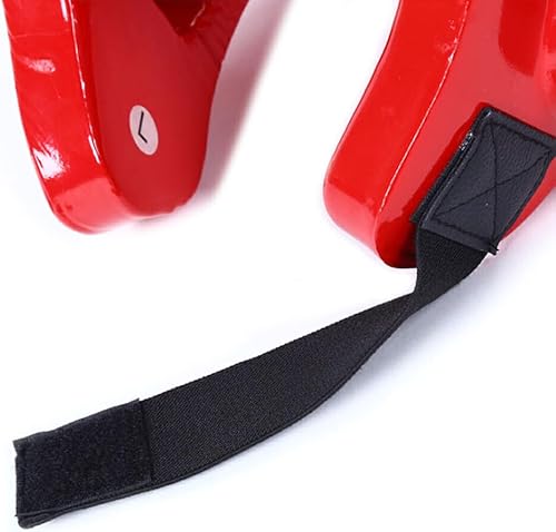 Casco professionale da Taekwondo con vestibilità regolabile e equipaggiamento protettivo da allenamento leggero per bambini adulti in PVC, Blu, M - Ysert