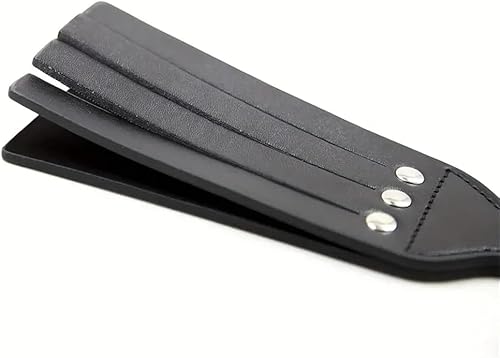 Frustino in Cuoio Nero Adatto per Dolci Giochi di Coppia - Ysert