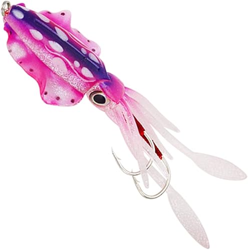The Ultimate Squid Fishing Lures Jig acqua salata e acqua dolce per basso e ling merluzzo e Rock Fish su questa esca - Ysert