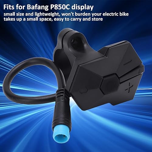 Accessorio per Bici Elettrica, Controller interruttore bici elettrica, Cavo di Prolunga per Controller Pulsante Interruttore a 4 Pin per Pannello Display Motore P850C a Montaggio Centrale - Ysert