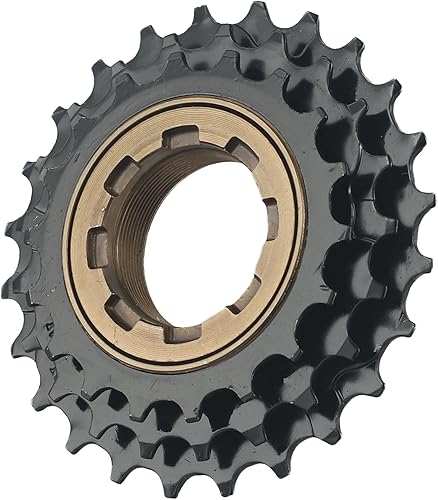 Ruota libera per bici, 3 velocità 118-21-24T cassetta pignone in acciaio per bicicletta ruota libera pignone accessori per biciclette - Ysert