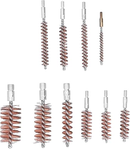 Strumento per la Pulizia del Fucile a Pompa, Calibro 12-410ga Kit di Pulizia Universale per Pistola Forniture con Custodia per Pistola per Pistola - Ysert