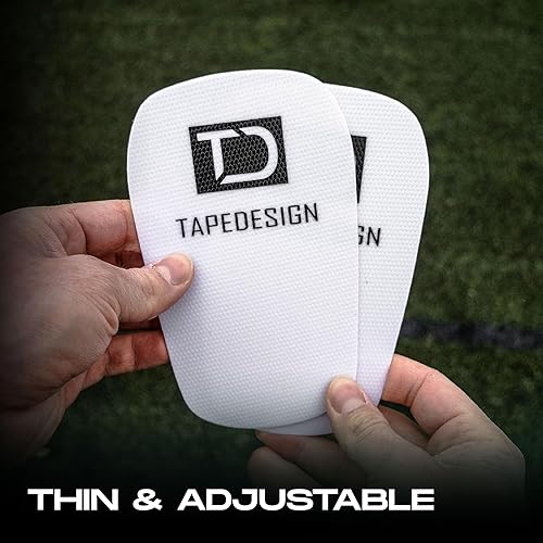 Performance Shinguards 2.0, Parastinchi da calcio per uomo, donna e bambino bianco, parastinchi personalizzati calcio, mini parastinchi calcio, mini shin pads (Onsesize) - Ysert