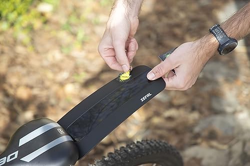 ZEFAL Kid MTB Mudguard, Set parafango per Bambino Ciclismo, Nero, 16' / 20' - Ysert