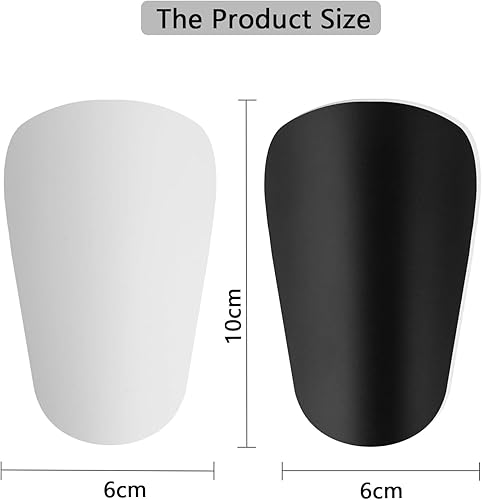 4pcs Mini Football Shin Pads, Parastinchi Calcio Professionali, Equipaggiamento Protettivo per Uomo, Donna, Bambini, Ragazzi, Ragazze, Ideale per Calcio e Altri Sport - Ysert